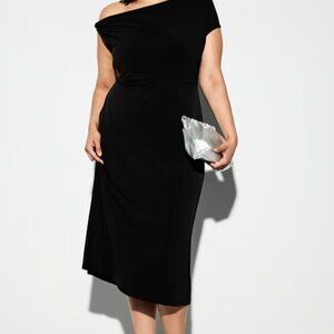 The Occasion by Old Navy One-Shoulder Midi Dress